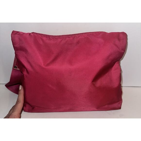 Authentic LONGCHAMP Longchamp nylon shoulder bag crossbody bag in pink -pre-used - Picture 2 of 10